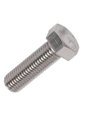 A2 Stainless Steel Hex Set Screws DIN 933 M3 to M10 Diameter