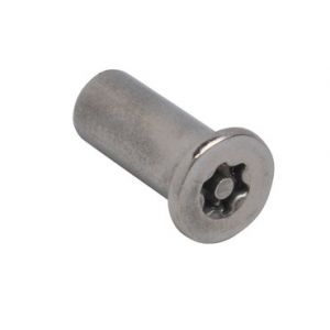 Countersunk Barrel Nut 6 Lobe Pin A2-304 Stainless Steel