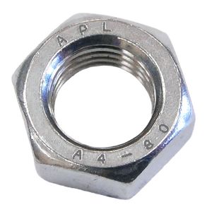 A4 Stainless Steel Full Nuts (Packs of 10)