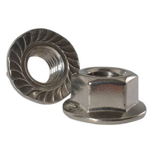 A2 Stainless Steel Serrated Flange Nuts