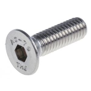 A2 Stainless Steel Socket Countersunk Screws M5 to M8 Diameter